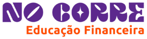 Logo Educação horizontal - Roxo e Laranja
